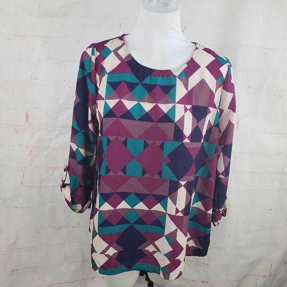 Everly geometric top  - Picture 1 of 6